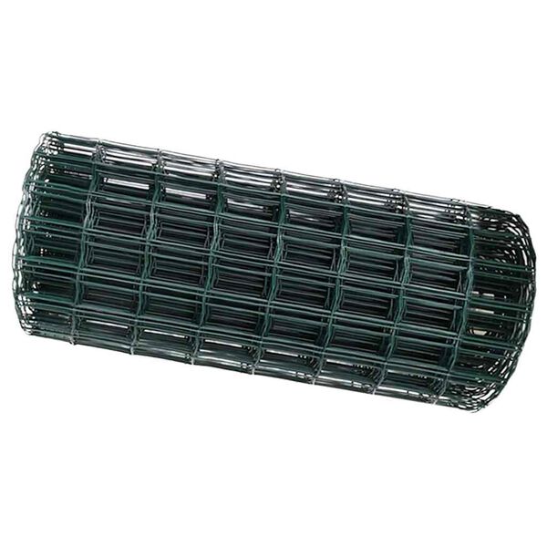 vidaXL Clôture Euro Vert 0.6 x 10 m Fer revêtu de PVC
