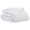 vidaXL Couette 220 x 155 x 4 cm Non Polyester Blanc Respirant