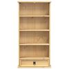 vidaXL Armoire à CD Corona 52x17,5x103 cm bois de pin massif