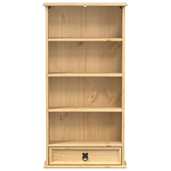 vidaXL Armoire à CD Corona 52x17,5x103 cm bois de pin massif