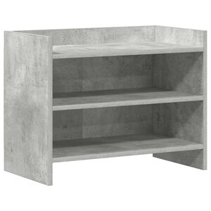 vidaXL Meuble TV 60 x 33 x 47 cm Gris b&eacute;ton Bois d'ing&eacute;nierie