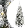 vidaXL Sapin de No&euml;l artificiel Blanc 120 cm