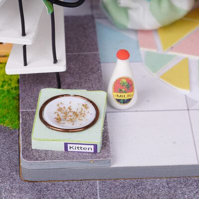 Robotime Kit miniature de bricolage Dora's Loft avec lumière LED