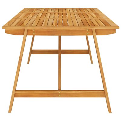 vidaXL Ensemble à manger de jardin 9 pcs Bois d'acacia solide