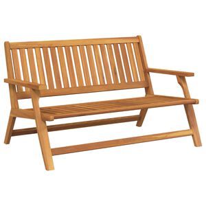 vidaXL Banc Relax Marron Bois d'Acacia Massif