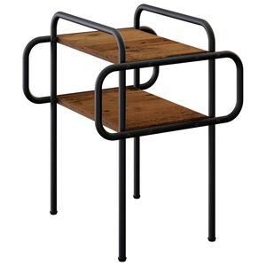vidaXL Table basse Bois ancien 40 x 40 x 51 cm Bois d'ing&eacute;nierie
