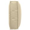 vidaXL Coussin Beige 50 x 40 x 12 cm Tissu Oxford