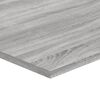 vidaXL &Eacute;tag&egrave;res murales 4 pcs sonoma gris 100x40x1,5cm bois ing&eacute;nierie
