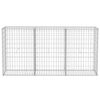vidaXL Panier de gabion Acier galvanis&eacute; 200x30x100 cm