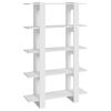 vidaXL Biblioth&egrave;que/S&eacute;parateur de pi&egrave;ce Blanc 100x30x160 cm