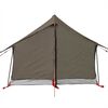 vidaXL Tente de camping 2 personnes marron imperm&eacute;able