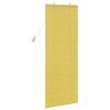 vidaXL Store enrouleur avec des rideaux Jaune 60 x 160 cm Bambou