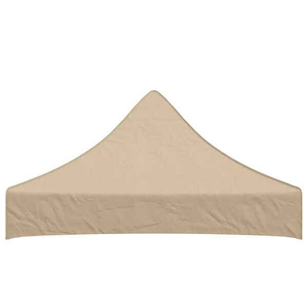 vidaXL Toit de tente de r&eacute;ception 2x2 m Beige 270 g/m&sup2;