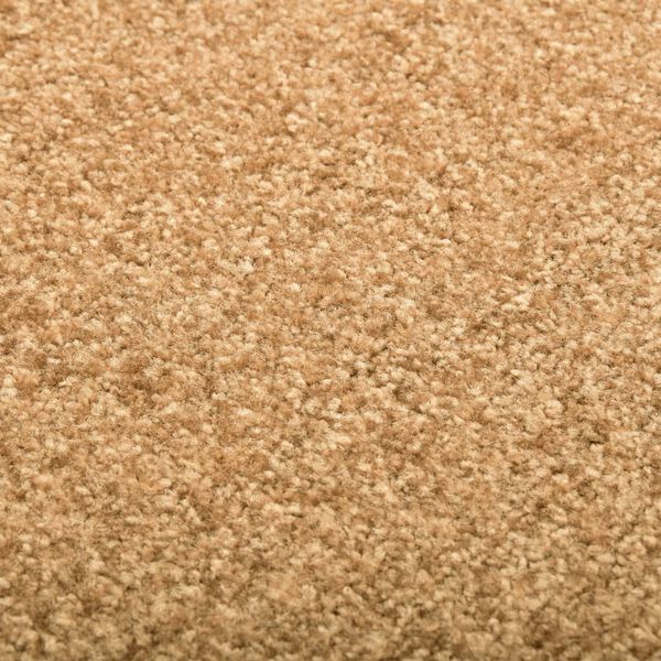 vidaXL Paillasson lavable Cr&egrave;me 90x120 cm