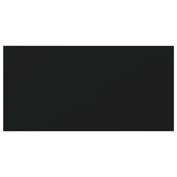 vidaXL Panneaux de biblioth&egrave;que 8 pcs Noir 40x20x1,5 cm Agglom&eacute;r&eacute;