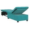 vidaXL Canap&eacute;-Lit Turquoise 194 x 67 x 82 cm Velours