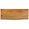 vidaXL Dessus de table à bord vivant 70x20x3,8 cm bois massif manguier