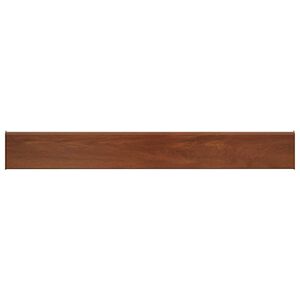 vidaXL Appui de fen&ecirc;tre Bois marron 100 x 10 x 4,5 cm PVC