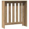 vidaXL Cache-radiateur chêne artisanal 78x20x82 cm bois d'ingénierie