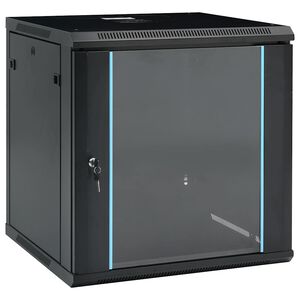 vidaXL Coffret de r&eacute;seau mural 12U 19" IP20 600x600x640 mm