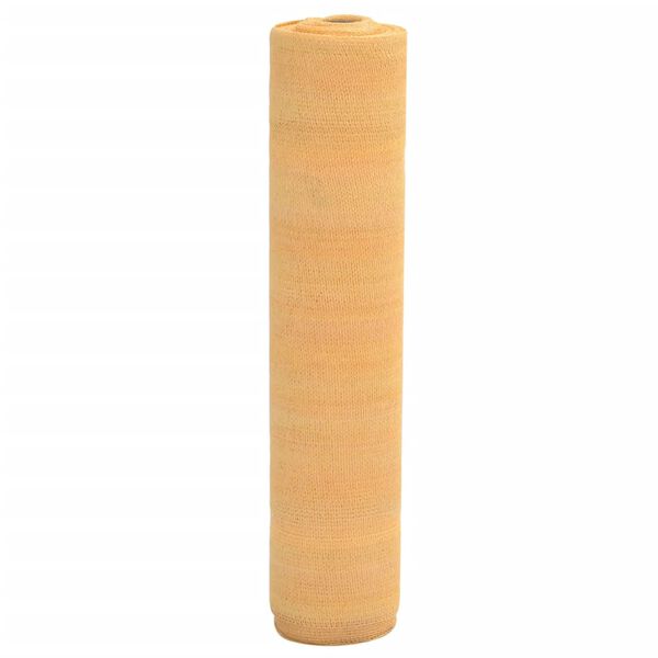 vidaXL Filet brise-vue sable 1,5x10 m PEHD 195 g/m²