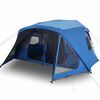 vidaXL Tente familiale 10 personnes bleu lib&eacute;ration rapide imperm&eacute;able