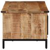 vidaXL Table basse avec tiroirs 110x50x40 cm bois de manguier massif