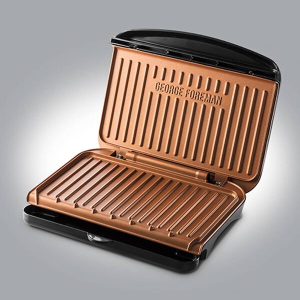 GEORGE FOREMAN Gril &eacute;lectrique M Cuivre