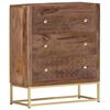 vidaXL Buffet 60 x 30 x 75 cm Bois de manguier massif