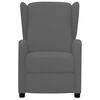 vidaXL Fauteuil inclinable Gris clair Tissu