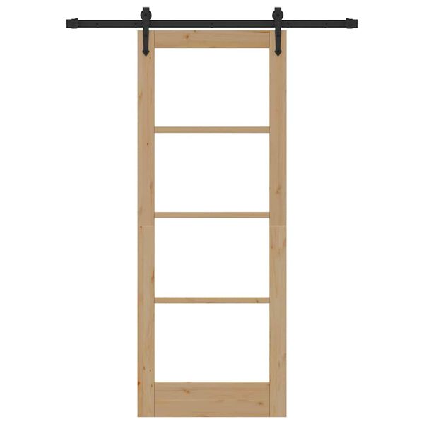 vidaXL Porte coulissante ORKDAL Naturel 78 x 202 cm