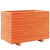 vidaXL Jardini&egrave;re cire marron 70x40x49,5 cm bois de pin massif
