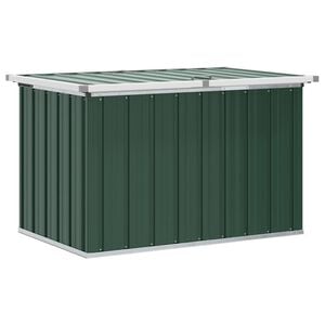vidaXL Coffre de rangement de jardin Vert 109x67x65 cm