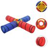 vidaXL Tunnel de jeu pour enfants avec 250 balles Multicolore
