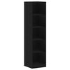 vidaXL Armoire Ch&ecirc;ne noir 50 x 50 x 200 cm Bois d'ing&eacute;nierie