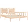 vidaXL Cadre de lit sans matelas 160x200 cm bois massif de pin