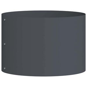 vidaXL Anneau de jardini&egrave;re Anthracite 30 x 30 x 20 cm