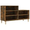 vidaXL Armoire &agrave; chaussures Ch&ecirc;ne fum&eacute; 102x36x60 cm Bois d'ing&eacute;nierie