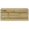 vidaXL Jardini&egrave;re 110x40x45,5 cm bois de pin impr&eacute;gn&eacute;