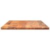 vidaXL Dessus de table 80x70x3,8 cm rectangulaire bois massif d'acacia