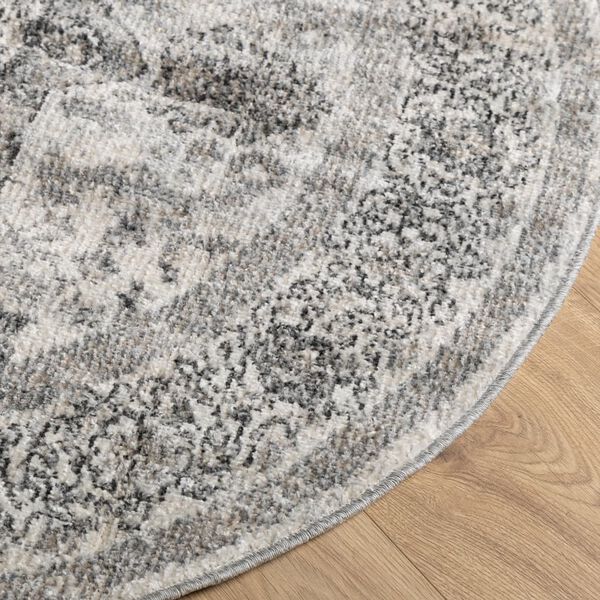 vidaXL Tapis ARBIZU int&eacute;rieur ext&eacute;rieur design vintage &Oslash; 200 cm