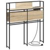 vidaXL T&ecirc;te de lit de rangement Ch&ecirc;ne sonoma Bois d'ing&eacute;nierie