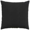 vidaXL Coussins de canap&eacute; 2 pcs Noir 80 x 80 cm