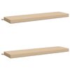 vidaXL Coussins de banc 2 pi&egrave;ces SOEST 2 pc 100 % polyester Cr&egrave;me