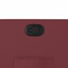vidaXL Fauteuil inclinable Rouge bordeaux Similicuir