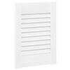 vidaXL Porte de Cabinet Blanc 69 x 49,4 cm Bois de pin massif