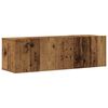 vidaXL Ensemble de meuble TV mural 3 pcs vieux bois bois d'ing&eacute;nierie