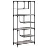 vidaXL Biblioth&egrave;que sonoma gris 81x36x176 cm bois d'ing&eacute;nierie