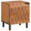 vidaXL Cabinet de chevet Marron 40 x 33 x 46 cm Bois de mangue massif