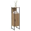 vidaXL Armoire de salle de bain chêne artisanal 33x33x120,5 cm